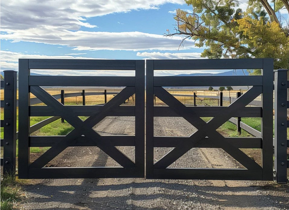 Dynamic X Style_ Steel Gate _Heavy Duty Gate _ GG-009