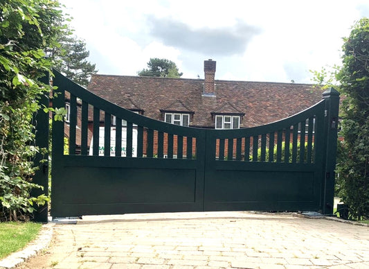 A Loud steel Entry Gate _ Heavy Duty _ Canadian Crafted Excellence _ GG-372