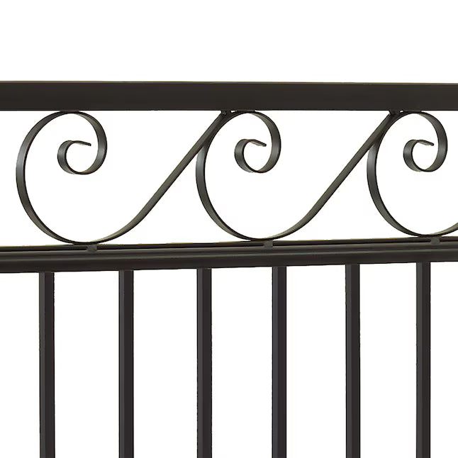 Pedestrian Metal Gate _ Wave-Lines Design _ Canadian Crafted Excellence_MF-MG-010