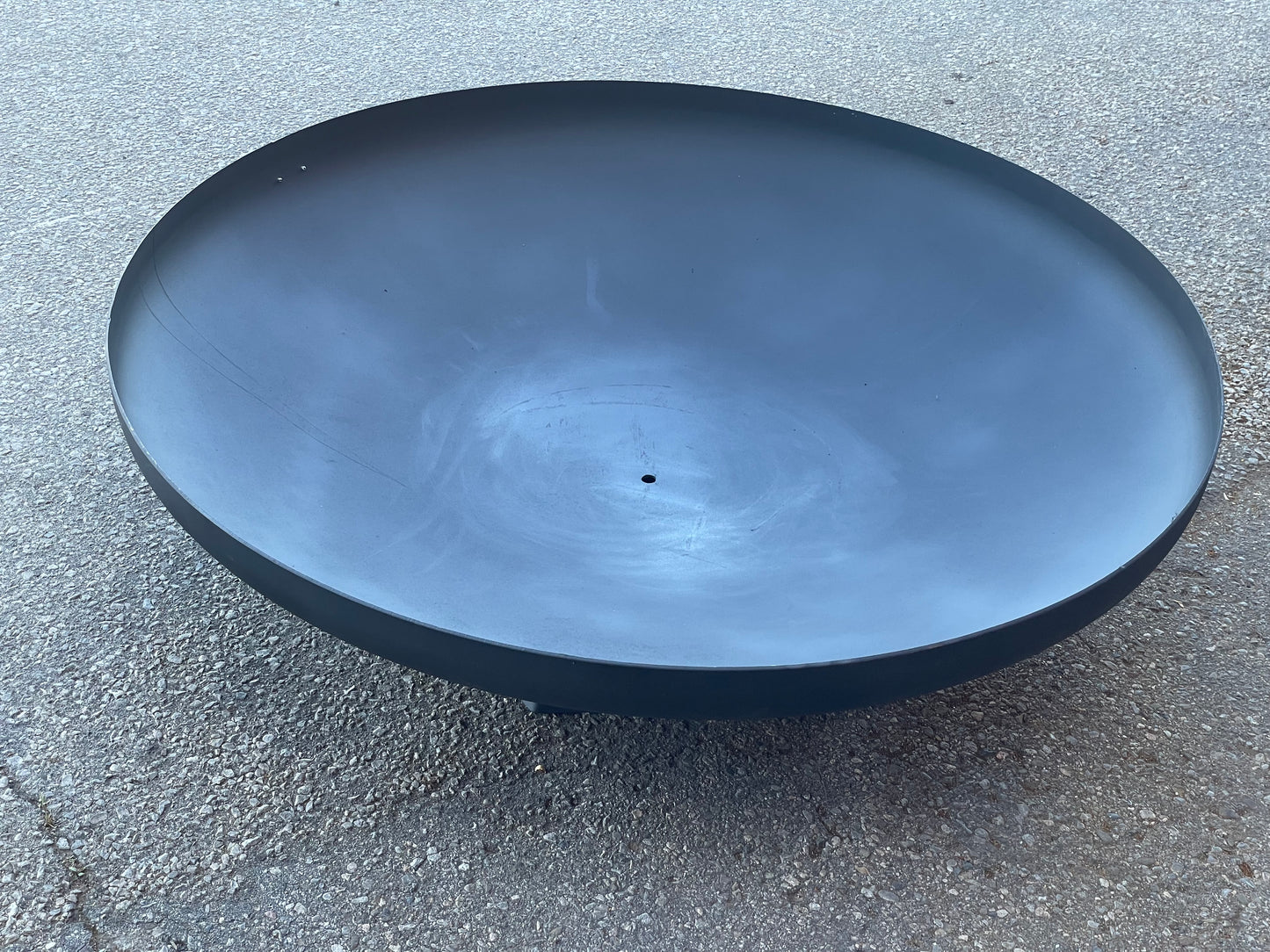 Well-designed 47in – 59in Huge, Deep, Thick Fire pit _Heavy Duty Corten Weathered Steel _ Custom Canadian Product _ MF-FP-004