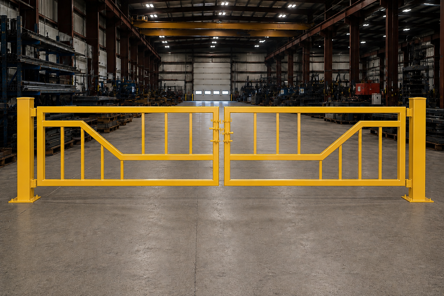 Industrial Automatic Barrier Gate — Heavy Duty Galvanized | Commercial & Parking Control | MF-BG-001