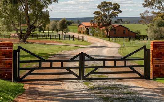 Complicated Design Metal Gate _Heavy Duty_ Canadian Crafted Excellence _ GG-085