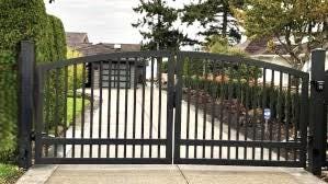 X Advanced Dense Metal Driveway Gate _ Canadian Crafted Excellence_GG-034