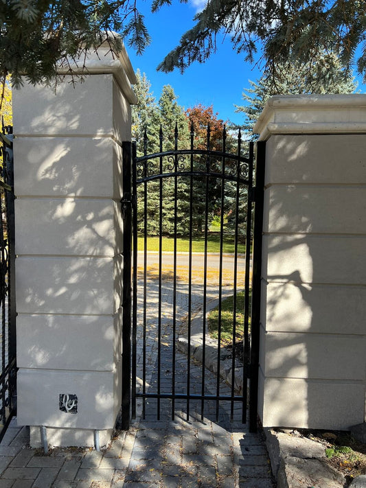 Pedestrian Metal Gate _ Simplify Design _ Canadian Crafted Excellence_MF-MG-007