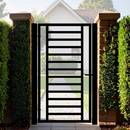 Pedestrian Metal Gate _ Cool Design _ Canadian Crafted Excellence_MF-MG-014