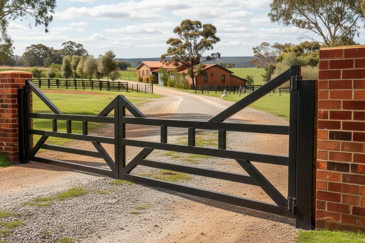 Complicated Design Metal Gate _Heavy Duty_ Canadian Crafted Excellence _ GG-085