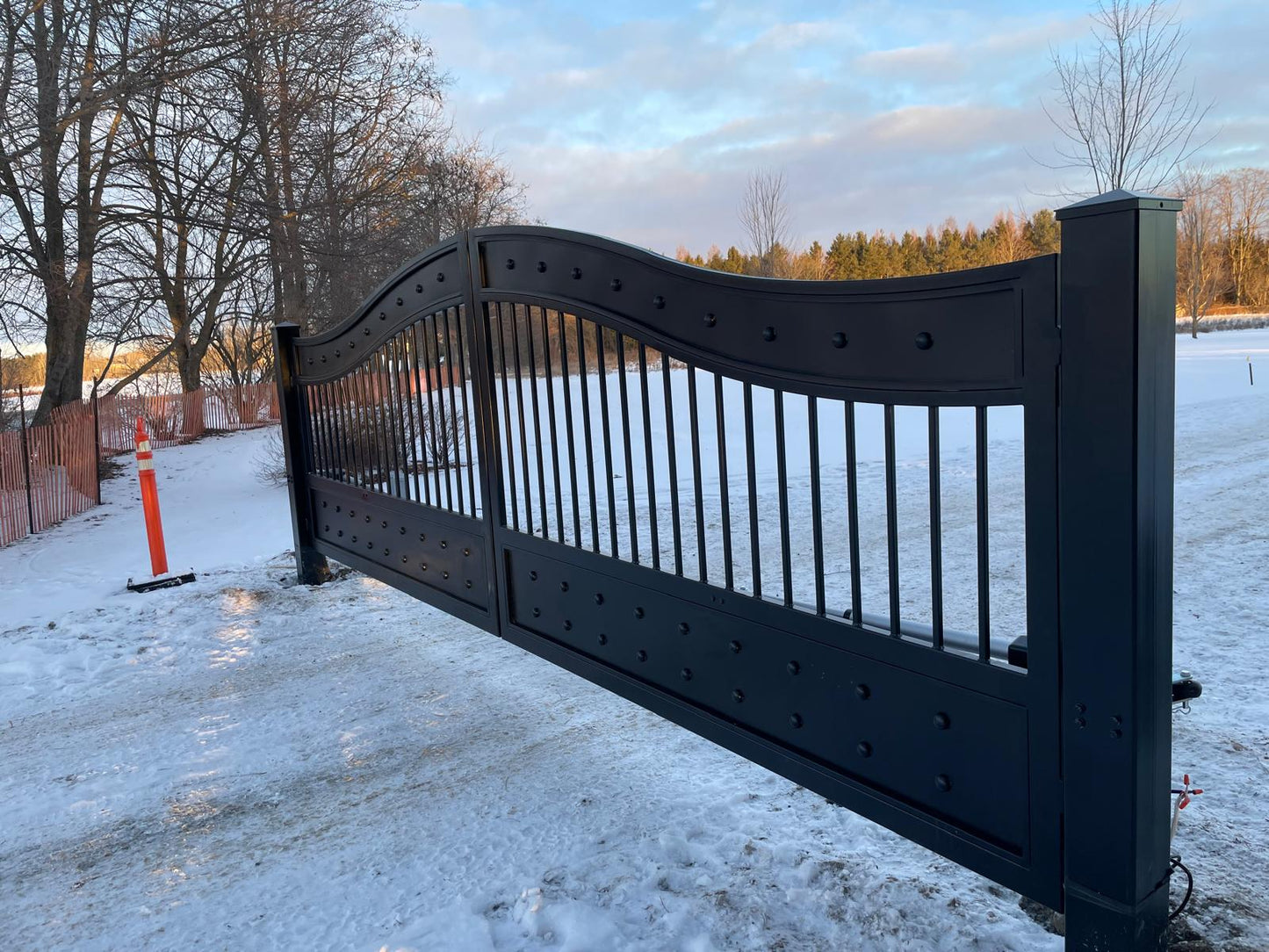 Aggressive Swing Gate _ Metal Gate _ Steel Entry gate _GG-038
