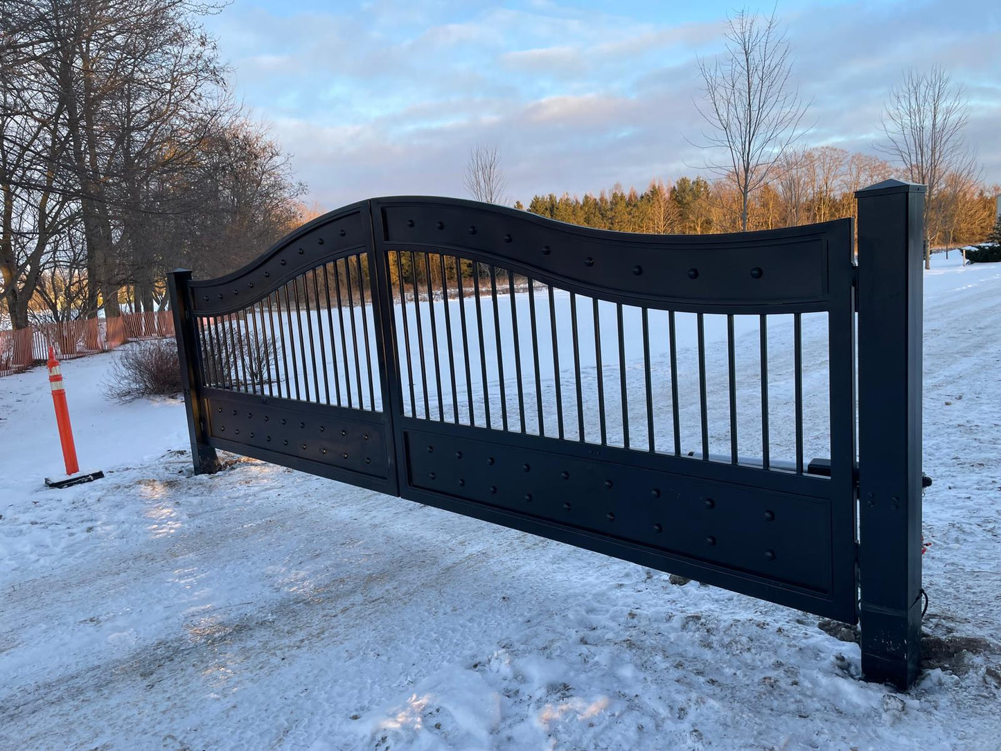 Aggressive Swing Gate _ Metal Gate _ Steel Entry gate _GG-038
