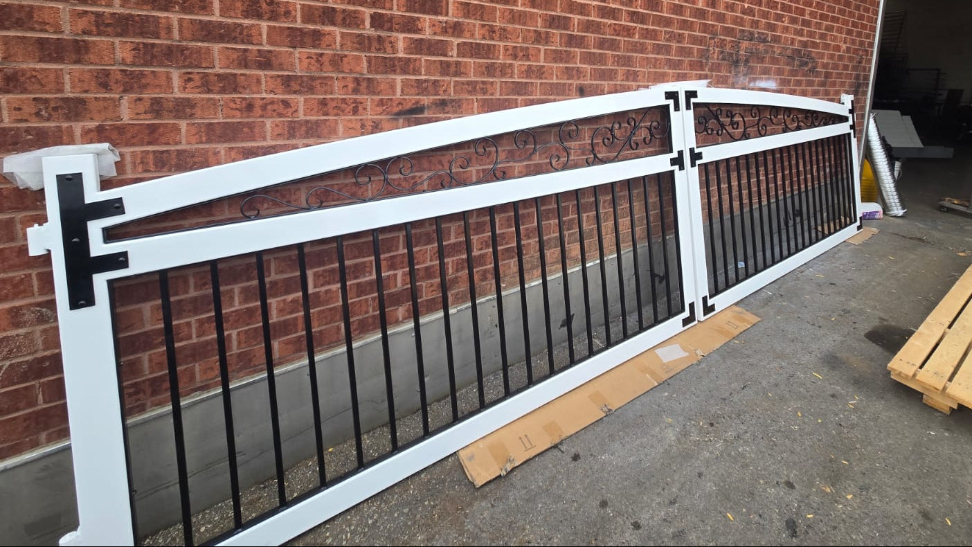 A Uplifting Style Metal Gate _Heavy Duty_ Canadian Crafted Excellence _ GG-005