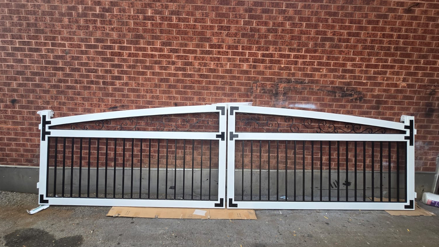 A Uplifting Style Metal Gate _Heavy Duty_ Canadian Crafted Excellence _ GG-005