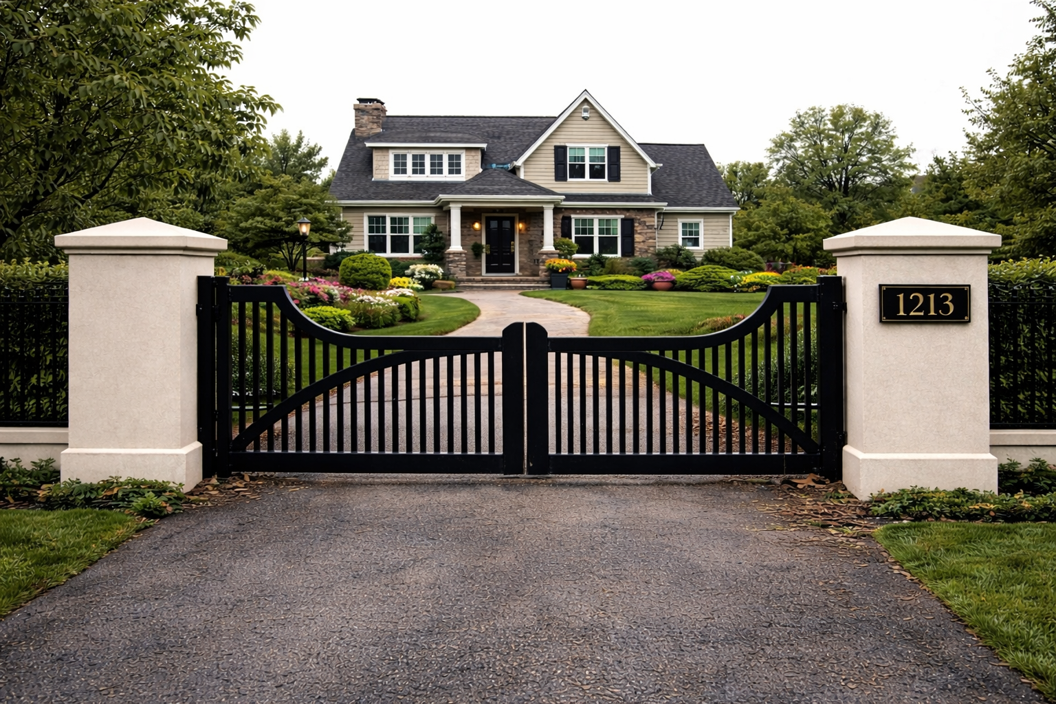 Estate Entrance Gates & Metal Driveway Gates | Metals Farm Canada USA