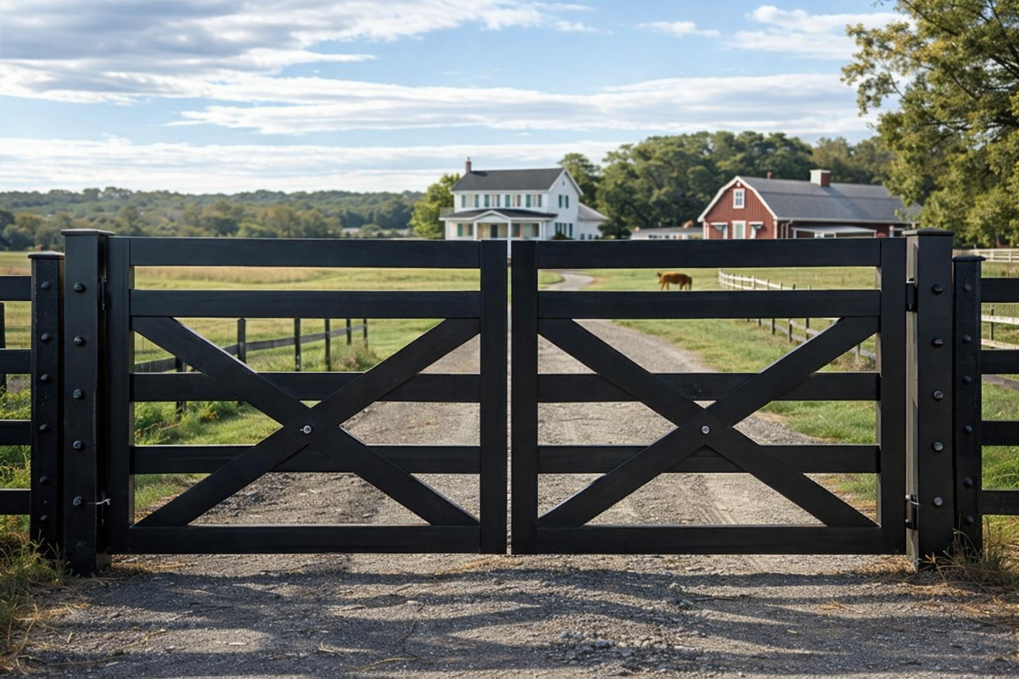 Dynamic X Style_ Steel Gate _Heavy Duty Gate _ GG-009