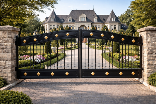 Castle Swing Design _ Steel Gate _ Canadian Crafted Excellence_GG-024