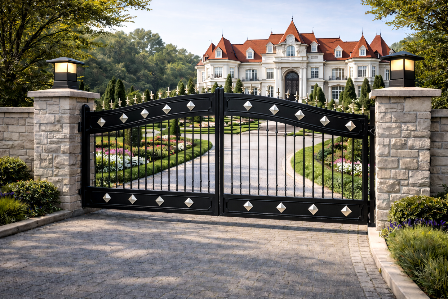 Castle Swing Design _ Steel Gate _ Canadian Crafted Excellence_GG-024