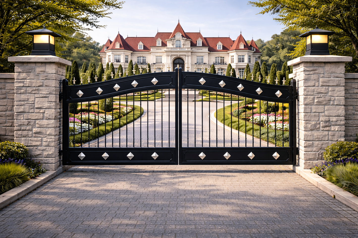 Castle Swing Design _ Steel Gate _ Canadian Crafted Excellence_GG-024