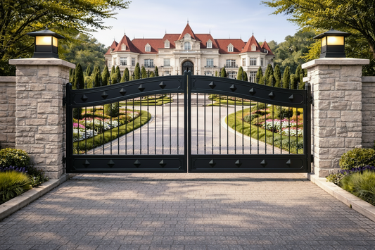Castle Swing Design _ Steel Gate _ Canadian Crafted Excellence_GG-024