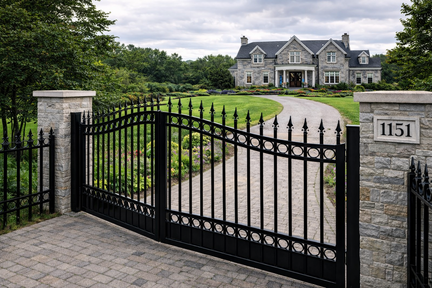 Custom Metals Farm | Custom Metal Gates & Fire pit - Canada & USA